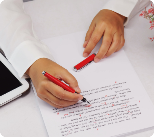 Proofreading Writing